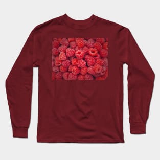 Ripe red raspberry Long Sleeve T-Shirt